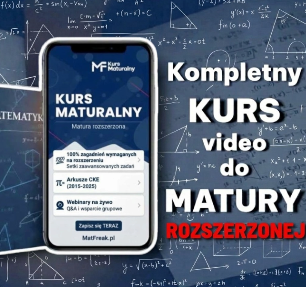 Turbo Matura z Matmy Rozszerzonej 2027 (PRZEDSPRZEDAŻ)